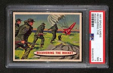 1957 Topps Space 4 Recovering The Rocket  PSA 7 NM C106943 picture