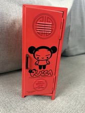 Vintage Pucca Metal Storage Locker Box Red VOOZ Avenue of the Stars 2000s Rare picture