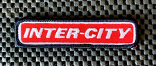 INTER-CITY EMBROIDERED SEW ON ONLY PATCH TRUCKING LINE 4 1/4