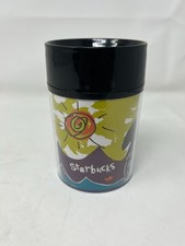 VTG 1998 Starbucks Tumbler 8 oz Thermo-Serv Travel Cartoon Colorful picture