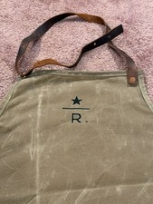 Starbucks Reserve Roastery Seattle Hard mill Apron NEW Unused Discontinued picture