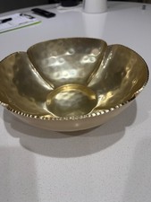 VTG Signed McClelland Barclay Hammered Aluminum Art Deco Bowl 1575S13 picture