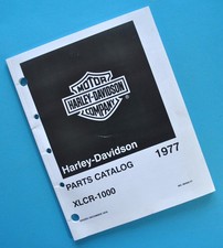 Vintage 1977 - 1978 Harley Davidson XLCR Parts Catalog Manual Book picture