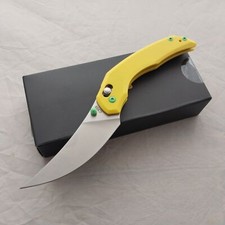 CJRB Nanner Crossbar Lock Yellow G10 Folding AR-RPM9 Pocket Knife 1955YE picture