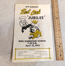 BUHL Idaho Elementary School 1973 Reddy Kilowatt Cook Jubilee Booklet picture