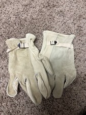 Cattle hide Heavy Duty Military Gloves Size 5 picture
