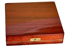 Michel Perrenoud 15ct Mahogany Desktop / Travel Humidor picture