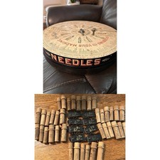 VTG 1929 Boye Needle Co. Needles Shuttles Bobbins Store Display picture