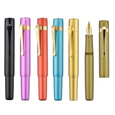 Limited Edition Hongdian M2 Mini Short Fountain Pen EF/F/M/ Long Blade Nib picture