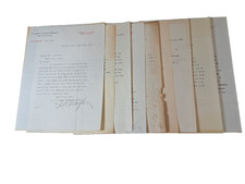 1908 OREGON GOLD RUSH Archive Du Pont Powder Co vs Cornucopia MineLawsuite (9pc) picture