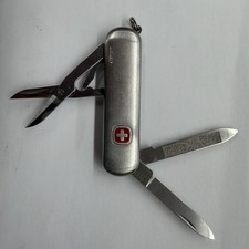 Wenger Swiss Army Knife Stainless Steel Esquire 65mm Good Snap picture