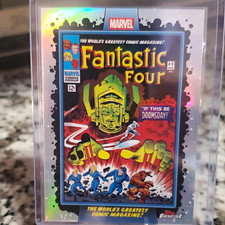 Topps 2026 Finest Fantastic Four World's Greatest Comic Magazine WG-06 Galactus picture