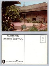 Pio Pico Adobe Historic Home Postcard California Vintage 1940s picture