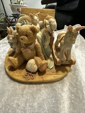 Cherished Teddies 1993 My Favorite Things Music Box Figurine 
