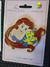 Disney PALM Pink A La Mode Ariel The Little Mermaid Best Fins Forever Pin SE 300 picture