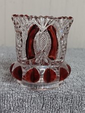 Mc Kee Hickman Ruby Toothpick Holder picture