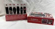 Coca-Cola Evolution of the Contour Bottle 6-Pack Boxed Mini Bottle Set picture