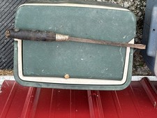 Vintage Wood Handle Flat Blade Screwdriver Prim Hand Tool Farm Shop Garage Decor picture