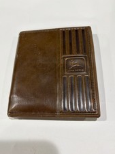 VTG/Original-1980’s John Deere 2-Fold Brown Billfold-Multi-Card Slots(22) picture