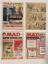 MAD Super Special Magazine lot of 4: #7, 1970(no cover), #17, #22 picture