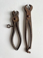 Two (2) Vintage/ Antique Hog Ring Pliers Tools picture