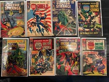 Strange Tales 159 160 161 162 163 166 167 168 Marvel 1967-68 Steranko Dr Strange picture
