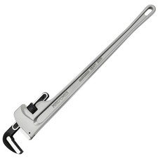 MAXPOWER 36-inch Pipe Wrench, Heavy Duty Straight Pipe Wrench Aluminum Plumbe... picture
