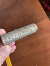 Vintage Schrader Firestone Tire Pressure Gauge w Original Pouch picture