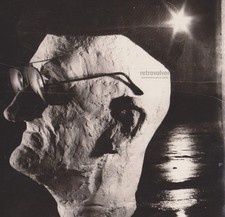 Strange Head Form Wearing Glasses Beneath Blinding Light Surreal Abstract Photo picture
