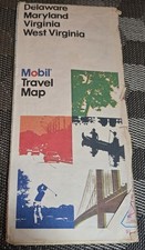 1970's Rand McNalley & Co. Map of Delaware, Maryland, Virginia, & West Virginia picture