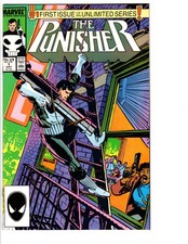 THE PUNISHER #1 - 1987 MARVEL - NEAR MINT  9.2 condition - FLAT & TIGHT picture