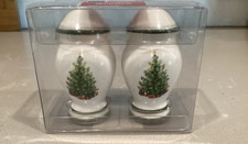 Salt and Pepper Set Christopher Radko Holiday Celebrations 4” Tall NEW Christmas picture