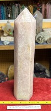 10.5” Rose Quartz Tower 46 Ounces picture