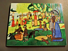 LA GRANDE JATTE ART TILE GEORGES SEURAT 11