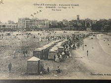 WWI 1918 Dinard France Postcard YMCA American Soldiers Beach Edition Guerin picture