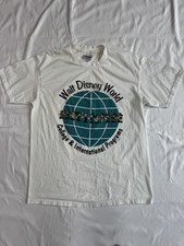 VTG 90’s DISNEY College & International Program Mickey Mouse T Shirt Size Large picture