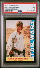 1977 Star Wars Wonder Bread Set (#1-16) PSA 7 Graded Complete Set  picture