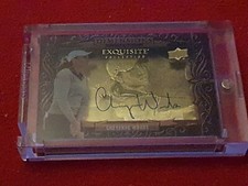 2013 Exquisite Exquisite Dimensions Cheyenne Woods Autograph Card picture