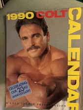 COLT STUDIOS:CELEBRATING 23 YEARS *   COLT MEN 1990 CALENDAR * COLLECTORS ITEM picture