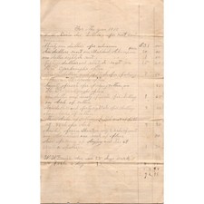 W.W. Davis Dues and Advances Montgomery Alabama 1885 Letter AJ9-4 picture