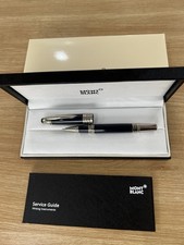 Montblanc JFK Special Edition 163 Black Rollerball Pen Luxury Gift Full Box New picture