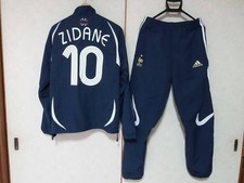 Adidas France National Soccer Team Zidane Number 10 Track Jacket Set Up picture