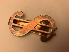VINTAGE ESTATE DOLLAR SIGN MONEY CLIP picture