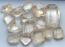 Natural Facet Rough Topaz from Pakistan  Weight 370 cts  Average weight 24 cts picture