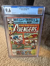 Avengers Annual #10 ⭐ CGC 9.6 ⭐ 1st App of Rogue 1981 White Pages picture