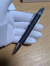 Japan Lexus Leather Wrapped Oil Based Ink Ballpoint Pen 0.7 Black picture