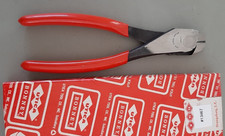 NOS Utica USA High Leverage Diagonal Cutting Pliers for Hard Wire 13467 3L picture