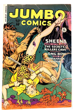 Jumbo #144 (Fiction House, 1951) Golden Age Jungle Adventure picture