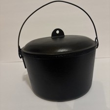 VTG Birmingham Stove & Range (FBP) Cast Iron Bean Pot w/Lid Perfect Condition picture