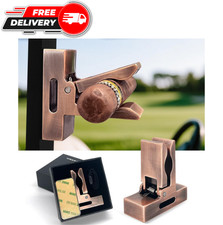 Premium Golf Cart Clip Heavy Duty Magnetic & Strap Mount Universal Fit picture
